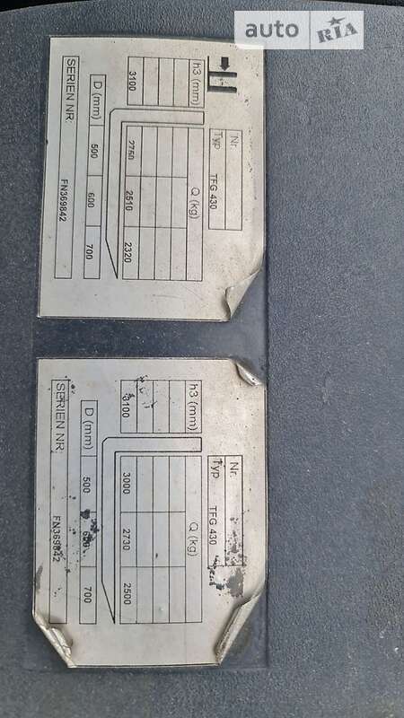 Вилочный погрузчик Jungheinrich TFG 2007 в Виннице фото 12 Вилочный погрузчик Jungheinrich TFG 2007 в Виннице