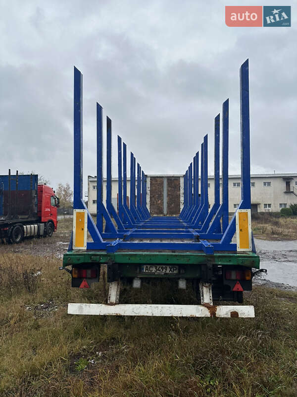 Лісовоз / Сортиментовоз - напівпричіп Kaiser S 3803G 2000 в Сарнах