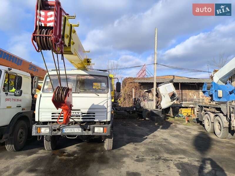 Автокран КамАЗ 53229 2004 в Житомирі
