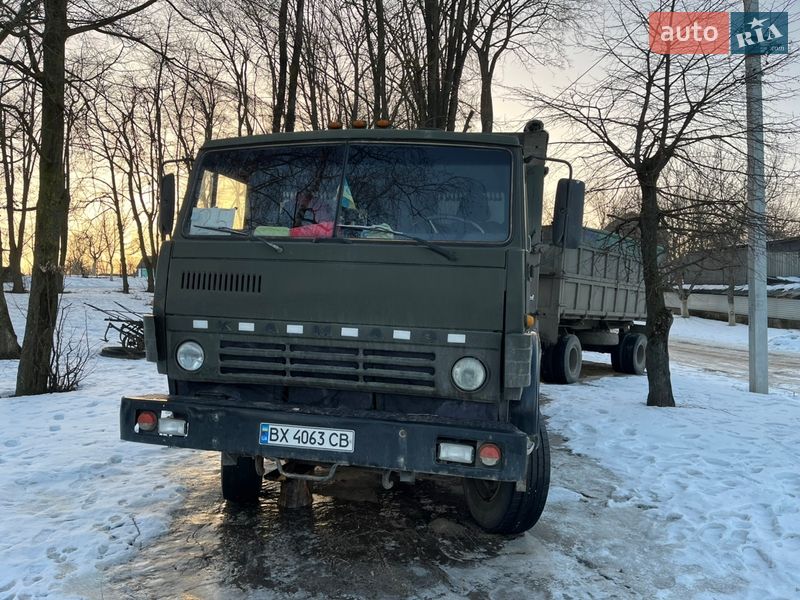 Самосвал КамАЗ 55102 1990 в Дунаевцах фото Самосвал КамАЗ 55102 1990 в Дунаевцах
