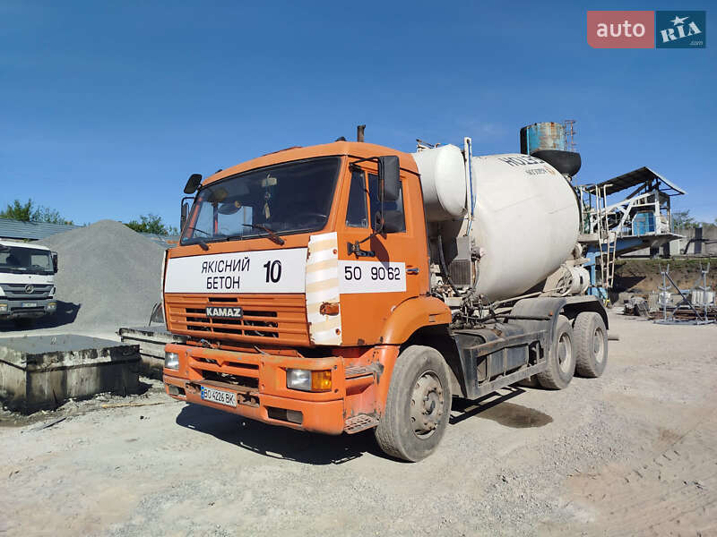 Бетономешалка (Миксер) КамАЗ 6520 2007 в Тернополе фото Бетономешалка (Миксер) КамАЗ 6520 2007 в Тернополе