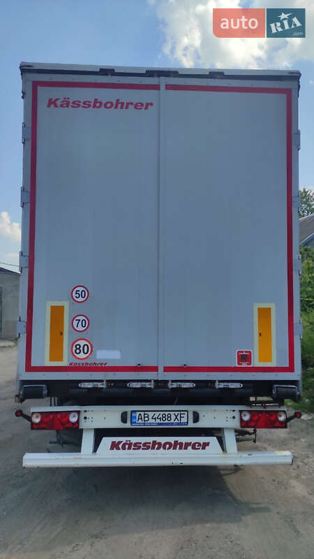 Тентований борт (штора) - напівпричіп Kassbohrer Maxima 2015 в Чернівцях фото 2 Тентований борт (штора) - напівпричіп Kassbohrer Maxima 2015 в Чернівцях