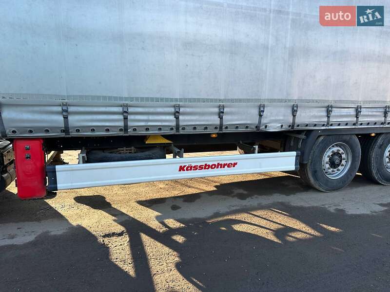 Тентований борт (штора) - напівпричіп Kassbohrer Maxima 2022 в Львові