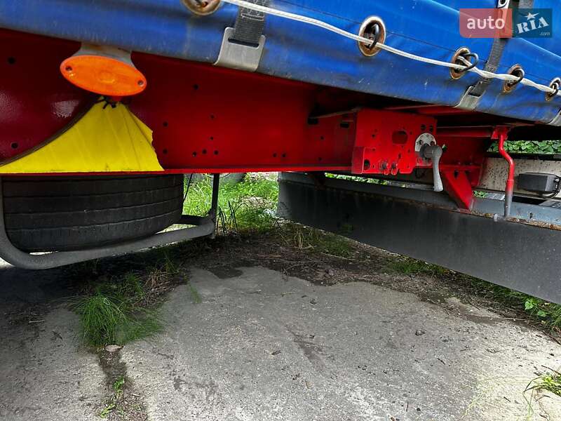 Тентованный борт (штора) - полуприцеп Kassbohrer Maxima 2012 в Луцке