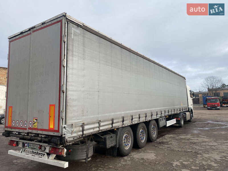 Тентованный борт (штора) - полуприцеп Kassbohrer Maxima 2013 в Буче