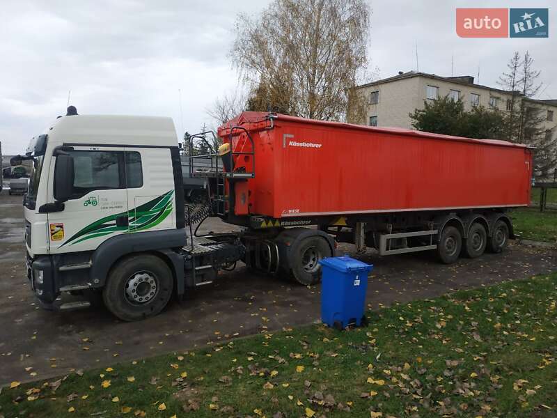 Зерновоз - напівпричіп Kassbohrer XS 2023 в Локачах