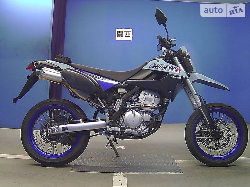 Мотоцикл Супермото (Motard) Kawasaki D-Tracker 2010 в Днепре