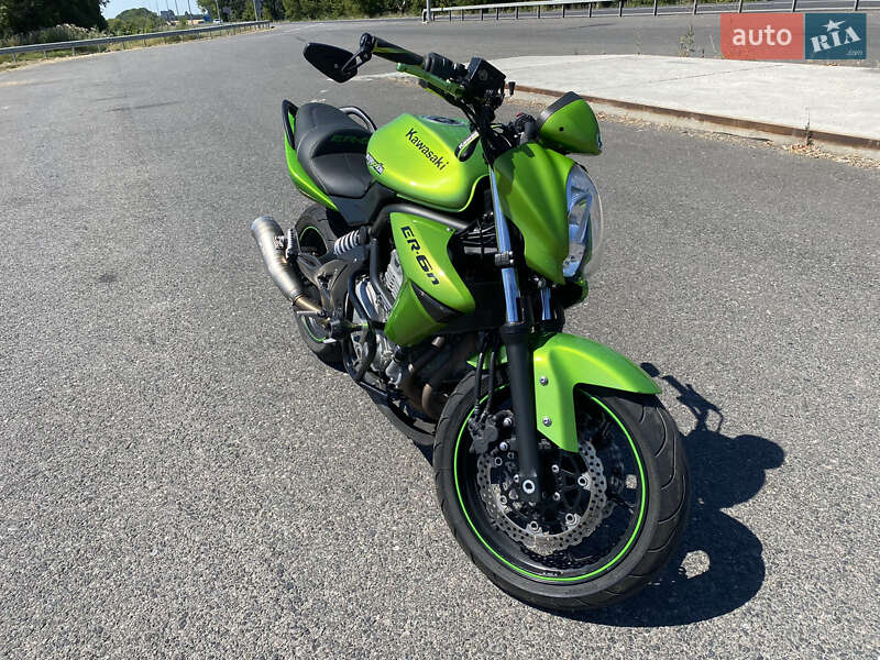 Мотоцикл Без обтекателей (Naked bike) Kawasaki ER-6N 2008 в Тальном