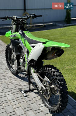 Мотоцикл Кросс Kawasaki KX 450F 2018 в 