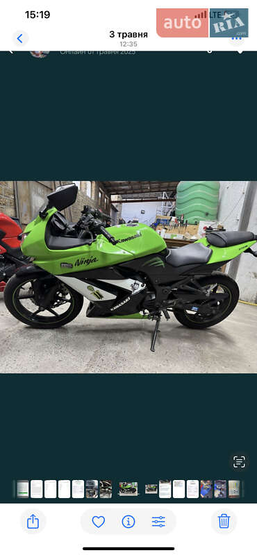 Спортбайк Kawasaki Ninja 250R 2009 в 