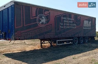Тентованный борт (штора) - полуприцеп Kelberg D 2000 в Балаклее