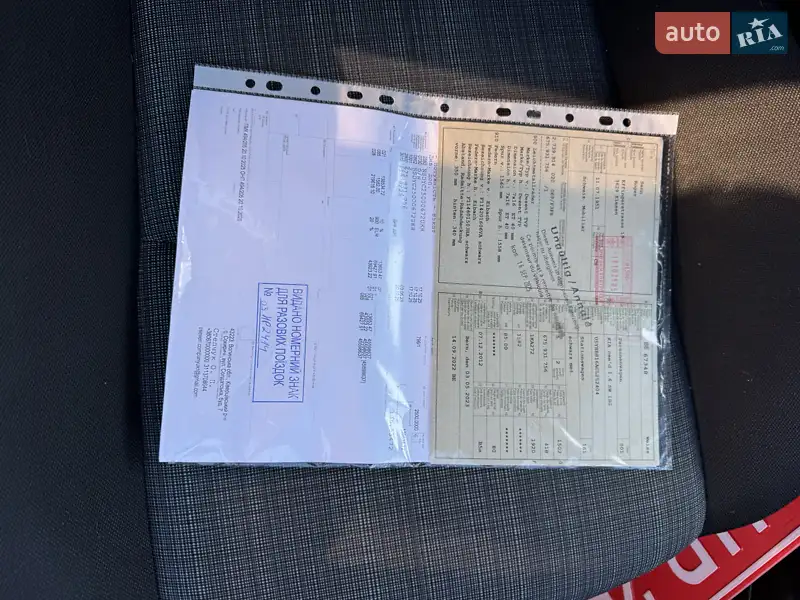 Универсал Kia Ceed 2012 в Луцке документ