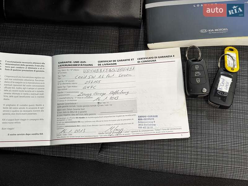 Универсал Kia Ceed 2013 в Стрые