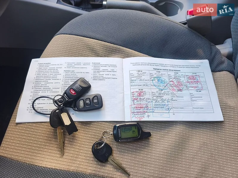 Седан Kia Cerato 2008 в Одессе документ