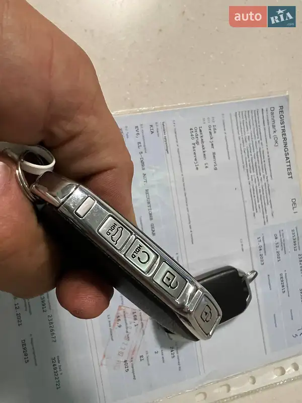 Внедорожник / Кроссовер Kia EV6 2021 в Ровно документ