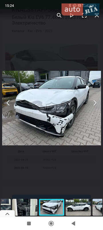 Внедорожник / Кроссовер Kia EV6 2023 в Умани