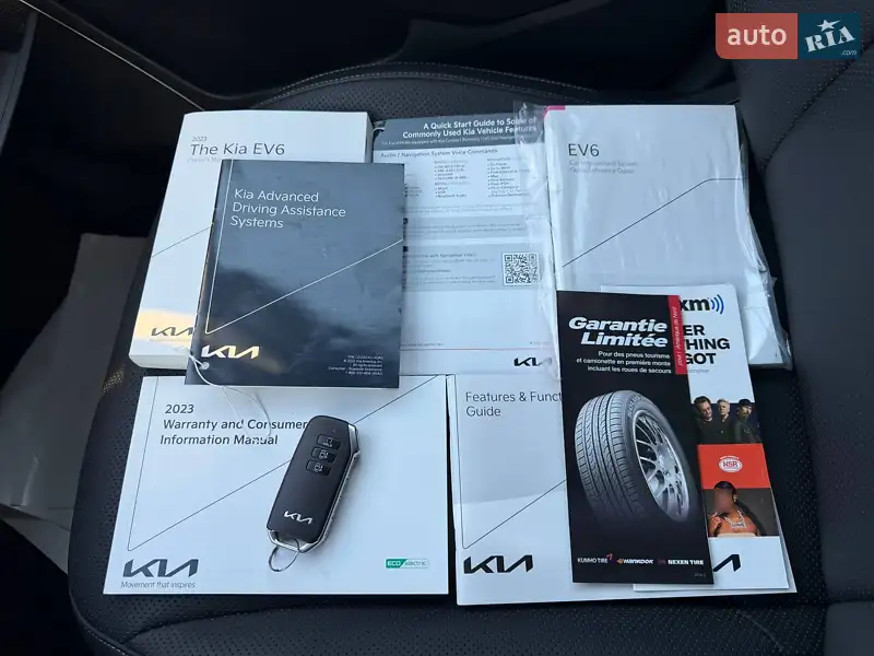 Внедорожник / Кроссовер Kia EV6 2023 в Львове документ