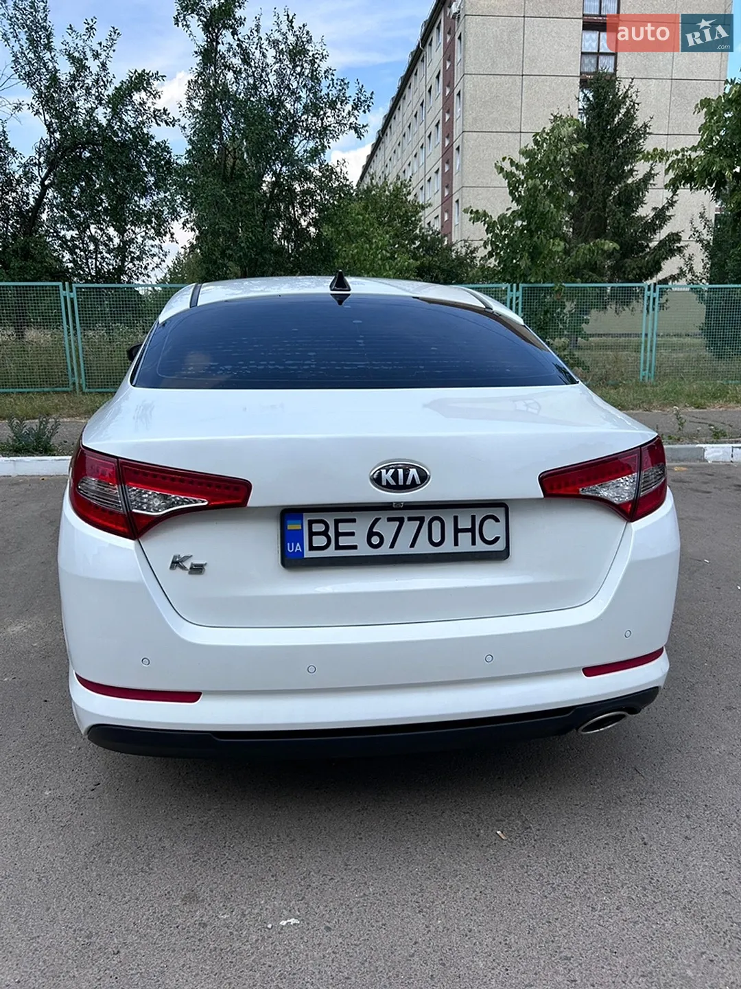 Kia K5 2013 VIN KNAGN418BDA412029 фото оголошення 11 з 13