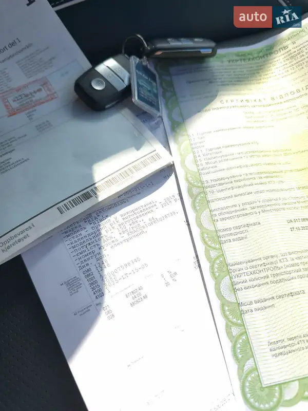 Внедорожник / Кроссовер Kia Niro 2019 в Луцке документ 2 фото Внедорожник / Кроссовер Kia Niro 2019 в Луцке документ