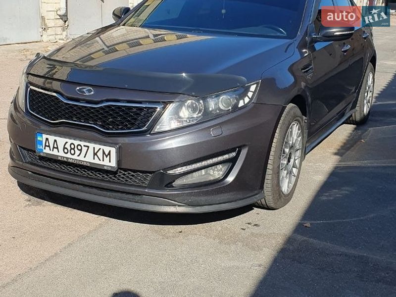 2012 KIA Optima, VIN KNAGN411BC5263112:plate — фото 1 (autoria)