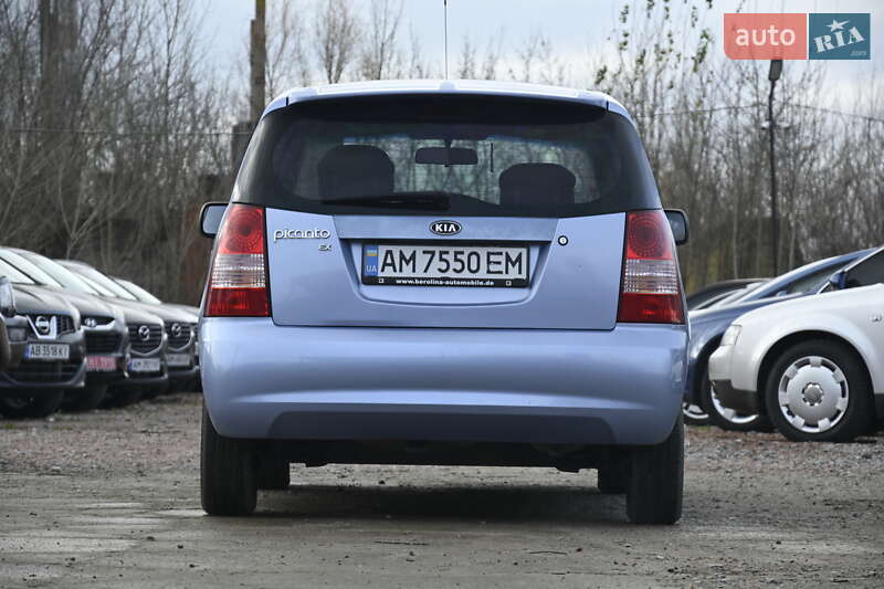 Хетчбек Kia Picanto 2005 в Бердичеві