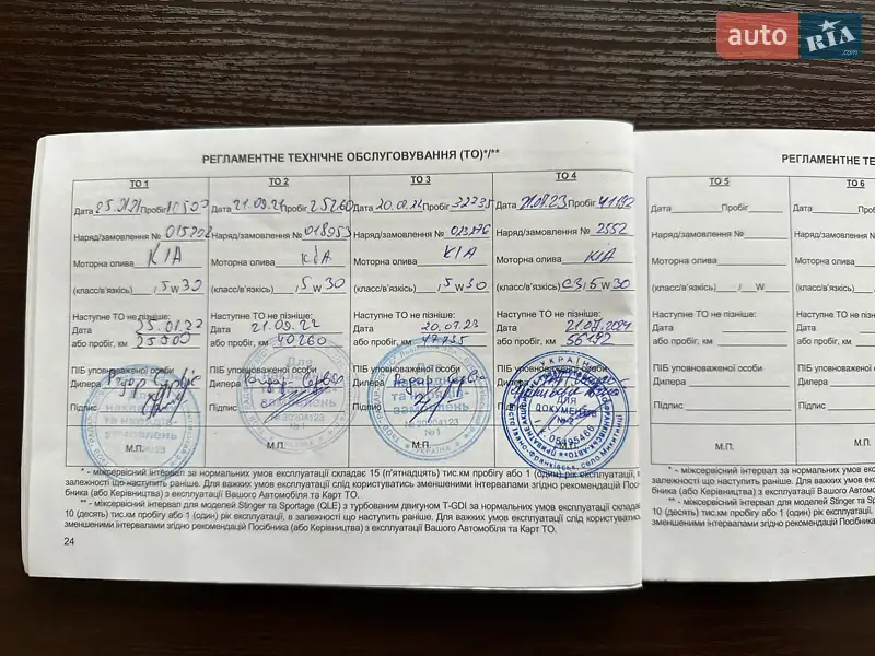 Універсал Kia ProCeed 2019 в Івано-Франківську документ