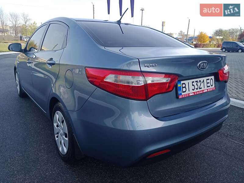 Седан Kia Rio 2012 в Полтаве фото 10 Седан Kia Rio 2012 в Полтаве
