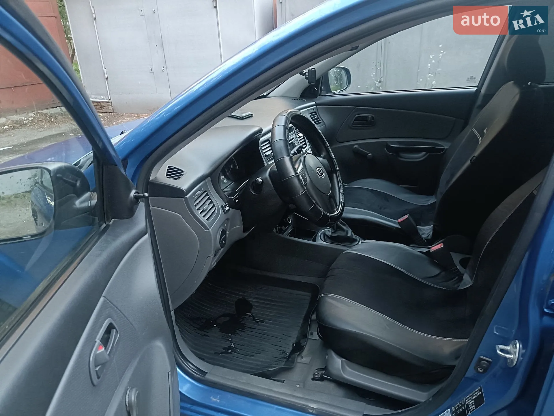 Kia Rio 2011 VIN KNADG411AB6833858 фото оголошення 9 з 10