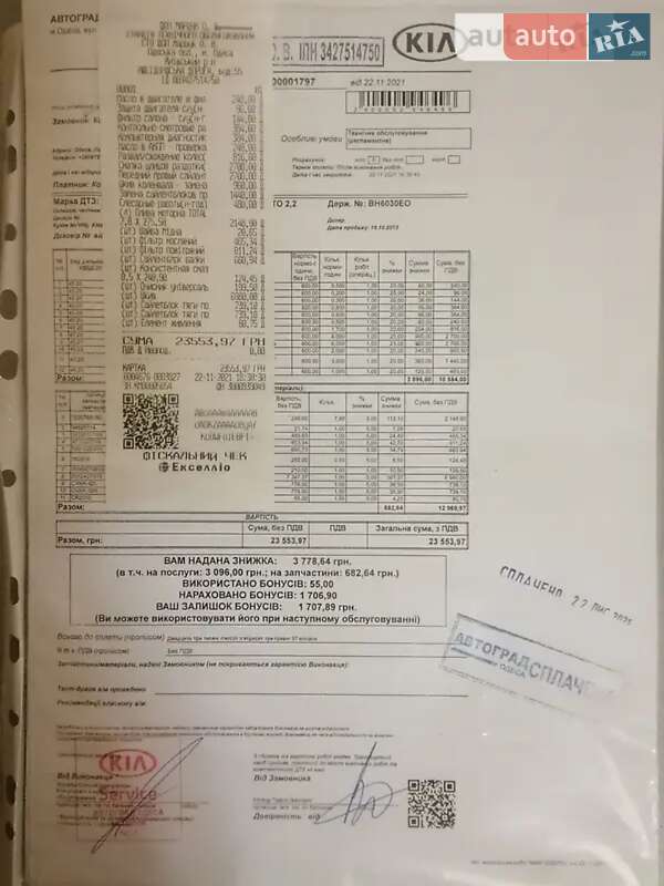 Внедорожник / Кроссовер Kia Sorento 2013 в Одессе