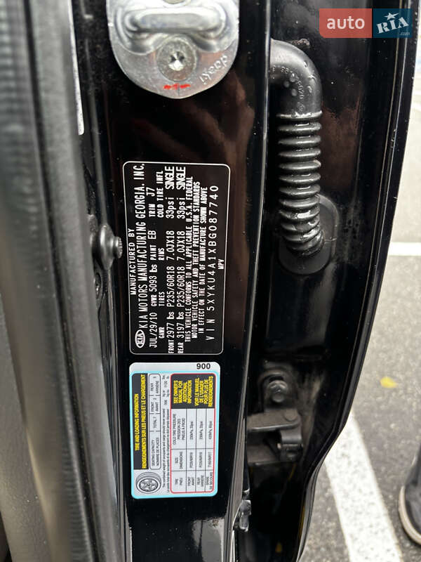 Внедорожник / Кроссовер Kia Sorento 2010 в Киеве