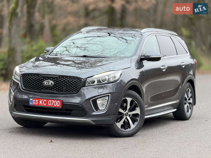 Позашляховик / Кросовер Kia Sorento 2015 в Луцьку