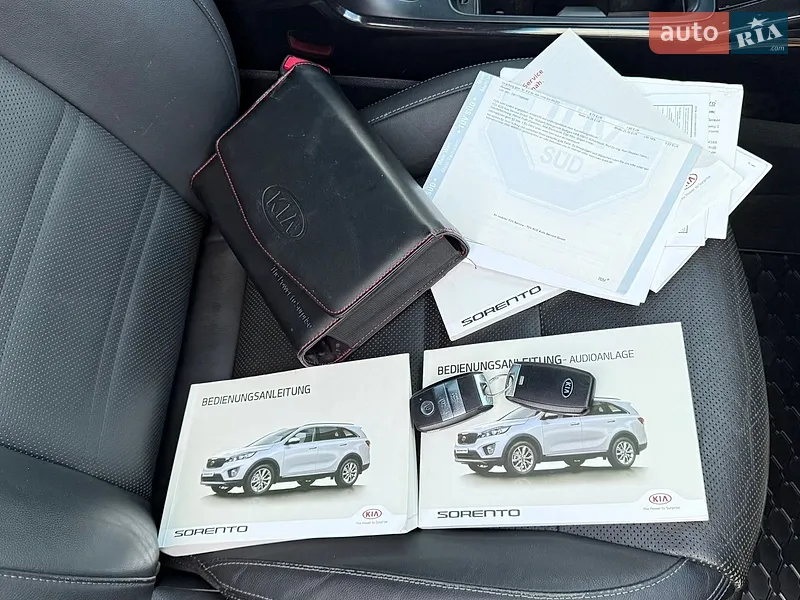 Внедорожник / Кроссовер Kia Sorento 2015 в Черновцах документ