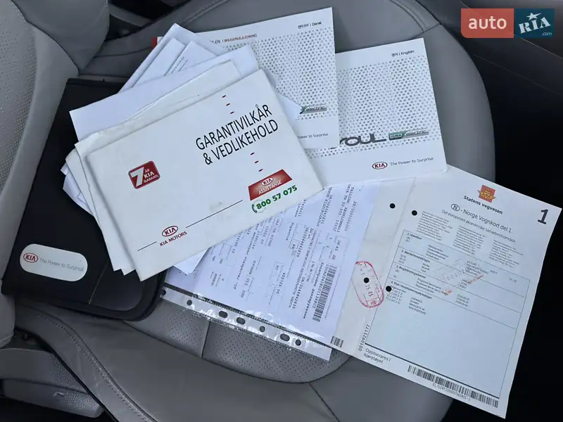 Позашляховик / Кросовер Kia Soul EV 2015 в Тернополі документ