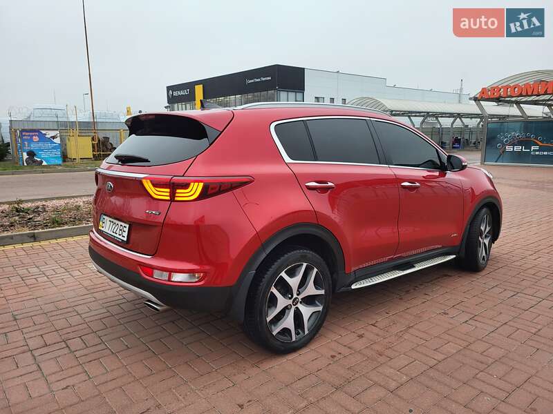 Позашляховик / Кросовер Kia Sportage 2016 в Полтаві