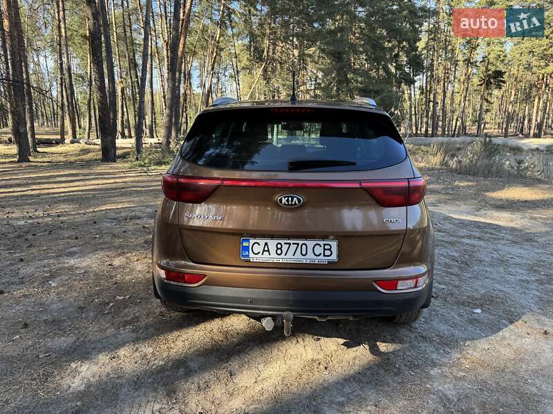 Внедорожник / Кроссовер Kia Sportage 2017 в Корсуне-Шевченковском