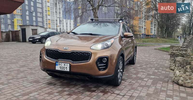 Внедорожник / Кроссовер Kia Sportage 2016 в Львове