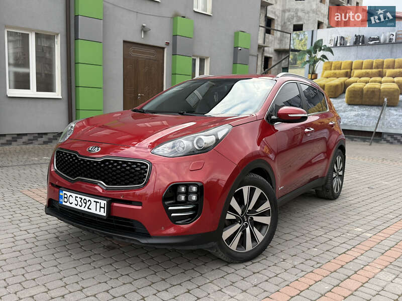 Внедорожник / Кроссовер Kia Sportage 2016 в 