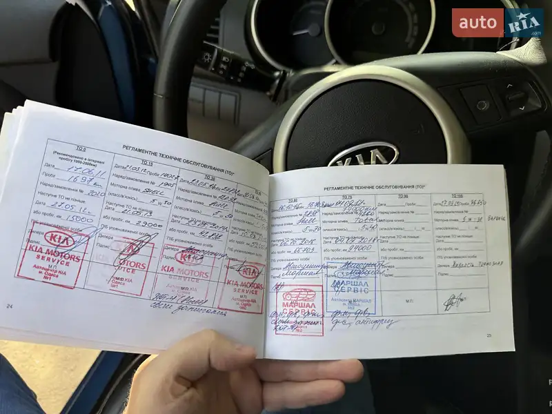 Мікровен Kia Venga 2011 в Одесі документ