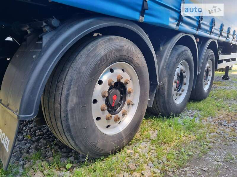 Тентованный борт (штора) - полуприцеп Kogel S 24 2017 в Виннице