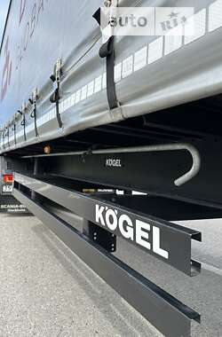 Тентований борт (штора) - напівпричіп Kogel S 24 2014 в Бродах