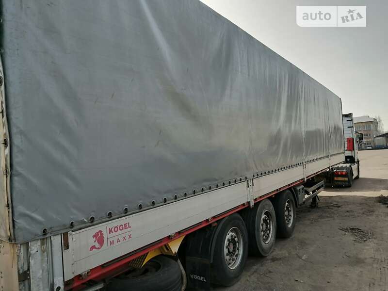 Тентованный борт (штора) - полуприцеп Kogel S 24 2006 в Чернигове фото Тентованный борт (штора) - полуприцеп Kogel S 24 2006 в Чернигове