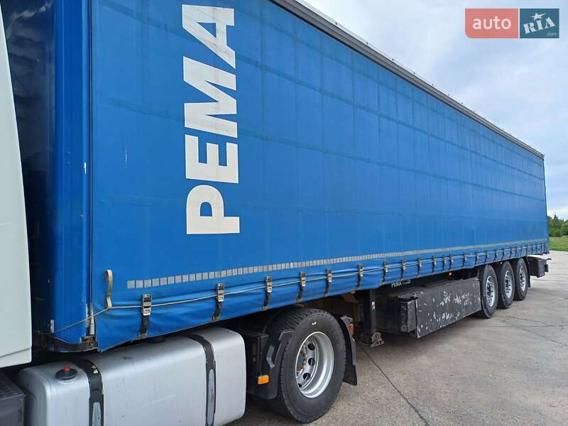 Тентований борт (штора) - напівпричіп Kogel S 24 2013 в Бедевлі