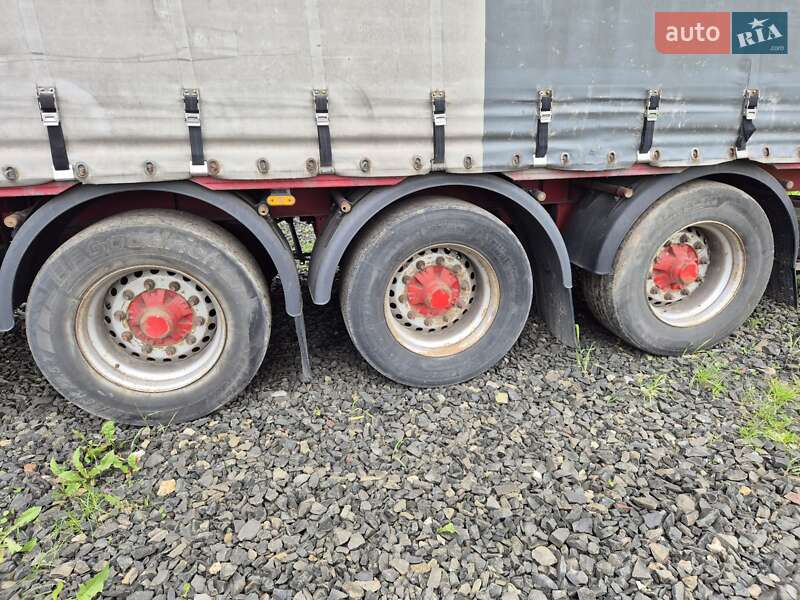 Тентованный борт (штора) - полуприцеп Kogel S 24 2008 в Луцке