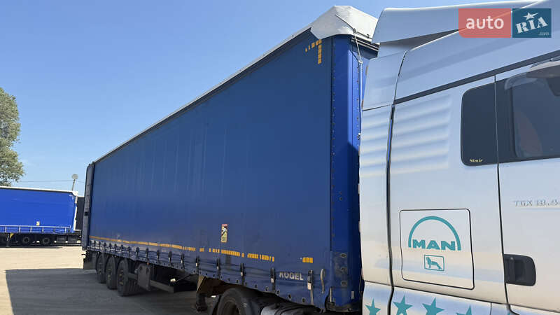 Тентованный борт (штора) - полуприцеп Kogel S 24 2011 в Тернополе