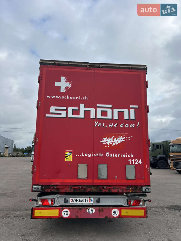 Тентованный борт (штора) - полуприцеп Kogel S 24 2015 в Луцке