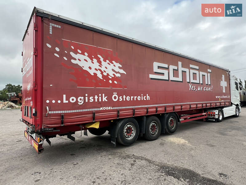 Тентованный борт (штора) - полуприцеп Kogel S 24 2015 в Луцке