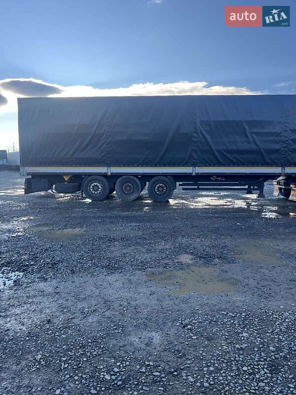 Тентованный борт (штора) - прицеп Kogel S 24 2006 в Иршаве