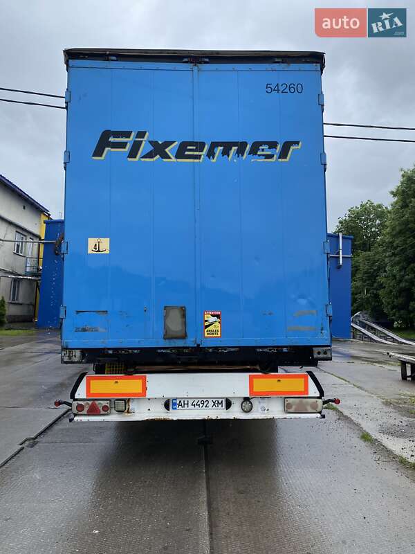 Тентований борт (штора) - напівпричіп Kogel S 24 2007 в Стрию