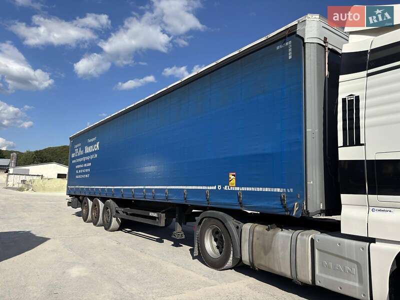 Тентований борт (штора) - напівпричіп Kogel S 24 2015 в Львові фото 3 Тентований борт (штора) - напівпричіп Kogel S 24 2015 в Львові