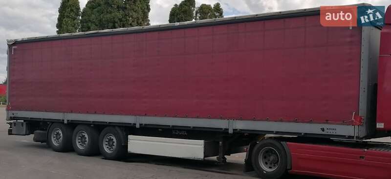 Тентований борт (штора) - напівпричіп Kogel S 24 2008 в Рівному фото 3 Тентований борт (штора) - напівпричіп Kogel S 24 2008 в Рівному